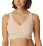 Schiesser BH Invisible Soft Bralette Beige 36 Damen