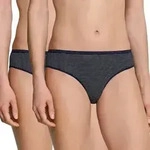 Schiesser 2P Modal Essentials Tai Briefs Dunkelblau 36 Damen