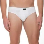 Bruno Banani Check Line 2.0 Sports Brief Wei&szlig; Polyamid XX-Large Herren