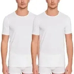 Schiesser 2P 95-5 Organic Cotton Crew Neck Wei&szlig; &Ouml;kologische Baumwolle X-Large