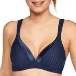 NATURANA BH Everyday Wednesday Striped Soft Bra Marine C 80 Damen