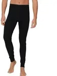 Schiesser 95-5 Organic Cotton Long Johns Schwarz &Ouml;kologische Baumwolle X-Large