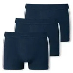 Schiesser 3P 95-5 Stretch Shorts Dunkelblau Baumwolle Large Herren