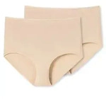 Schiesser 2P 95-5 Organic Maxi Beige Baumwolle Large Damen