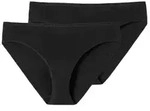 Schiesser 2P 95-5 Organic Tai Schwarz Baumwolle 44 Damen