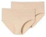 Schiesser 2P 95-5 Organic Cotton Midi Briefs Beige Baumwolle Medium Damen