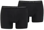 Levis 2P Tencel Boxer Brief Schwarz Lyocell XX-Large Herren