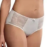 Rosa Faia Fleur High Waist Brief Elfenbein 46 Damen