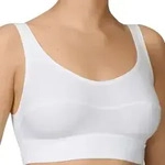 Calida BH Elastic Top Wei&szlig; 001 Baumwolle 40-42 Damen