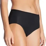 Calida Natural Comfort Brief Highwaist Schwarz Baumwolle X-Small Damen