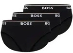 BOSS 3P Power Brief Schwarz Baumwolle Small Herren