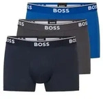 BOSS 6P Cotton Stretch Trunks Grau/Blau Baumwolle Medium Herren