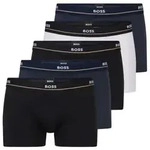BOSS 5P Cotton Boxer Trunks Mixed Baumwolle X-Large Herren