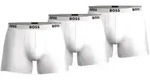 BOSS 3P Cotton Stretch Boxer Brief Long Wei&szlig; Baumwolle X-Large Herren