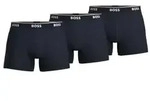 BOSS 3P Cotton Stretch Boxer Brief Long Dunkelblau Baumwolle XX-Large Herren