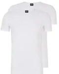 BOSS 2P Modern Round Neck T-shirt Wei&szlig; Baumwolle Medium Herren