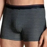 Calida 3P Natural Benefit Boxer Marine/Rot Baumwolle Medium Herren
