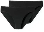 Schiesser 2P Modal Essentials Tai Briefs Schwarz Medium Damen