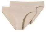Schiesser 2P Modal Essentials Tai Briefs Beige Large Damen