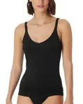 Schiesser Personal Fit Spaghetti Top Schwarz Small Damen