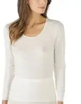 Mey Exquisite Long-Sleeved Vest Wei&szlig; 38 Damen