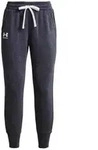 Under Armour Rival Fleece Jogger Pants Dunkelgrau Large Damen