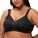 Triumph BH Modern Lace Cotton Soft Bra Schwarz A 75 Damen