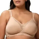 Triumph BH Modern Lace Cotton Soft Bra Beige A 75 Damen