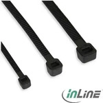 InLine 59963J, InLine Kabelbinder, L&auml;nge 250mm, Breite 3,6mm, schwarz, 100 St&uuml;ck