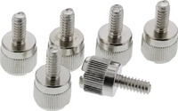 InLine 77770A, InLine R&auml;ndelschrauben, silber, f&uuml;r Geh&auml;use, 6er Pack