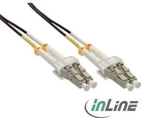 InLine 88543P, InLine LWL Duplex Kabel, LC/LC, 50/125&micro;m, OM4 (L&auml;nge: 3m)