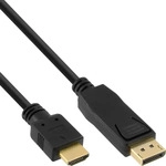InLine 17183, InLine DisplayPort zu HDMI Konverter Kabel (L&auml;nge: 3m)