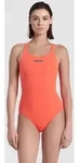 Team Badeanzug Damen Swim-Pro Einfarbig - Bright Coral - 32