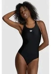 Badeanzug Damen arena Dynamo Einfarbig - Black - 38