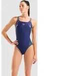 Badeanzug Damen arena Nuance - Navy-sage - 34