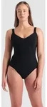 Badeanzug Damen Bodylift Vertigo - Black - 40