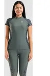 UV-Shirt Slim Fit Kurz&auml;rmlig Damen arena Print - Sage-zebra - M