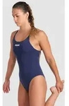 Team Badeanzug Damen Swim-Pro Einfarbig - Navy-white - 44
