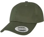 Flexfit - Low Profile 6-Panel Cap aus Baumwolle 6245CM" - Burnt Olive / One Size"