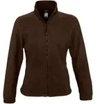 Sols - Damen Fleecejacke "North" - Dark Chocolate / L"