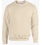 Gildan - Heavy BlendTM Unisex Crewneck Sweatshirt 18000" - bis Gr. 5XL - Sand / XXL"