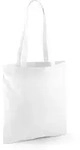 Westford Mill - Baumwoll Tragetasche mit langen Henkeln - White / 38 x 42 cm