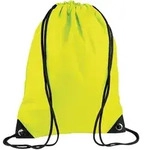 Bag Base - Rucksackbeutel - Fluorescent Yellow / One