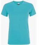 Sols - Damen T-Shirt "Regent" - Atoll Blue / XL"