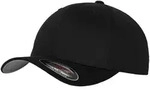 Flexfit - Basecap Wooly Combed Cap - Black / Youth