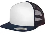 Flexfit - Classic Trucker Snapback Cap 6006W" - Navy/White/Navy / One Size"