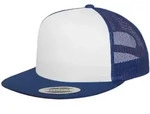 Flexfit - Classic Trucker Snapback Cap 6006W" - Royal/White/Royal / One Size"