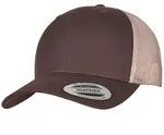Flexfit - Retro 2 Tone Trucker Basecap - Brown/Khaki / One Size