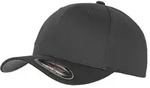 Flexfit - Basecap Wooly Combed Cap - Dark Grey/Dark Grey / S/M