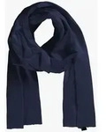 Neutral - Baumwollschal - Organic Fairtrade Cotton O93010" - Navy / 180 x 40 cm"
